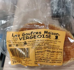 Gaufres maison vergeoise