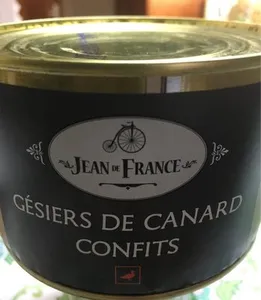 Gésiers de canard confits