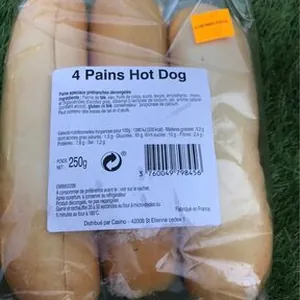 Pain a hot dog