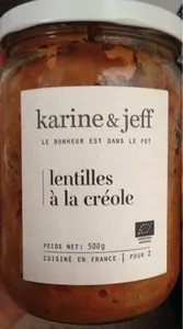 Lentilles à la créole