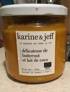 Délicatesse de butternut et lait de coco