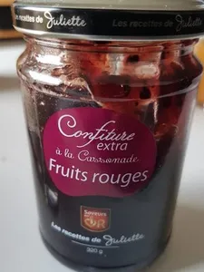 Confiture extra fruits rouges