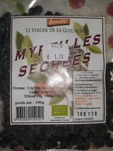 Myrtilles séchées