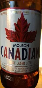 Molson Canadian bière Lager beer