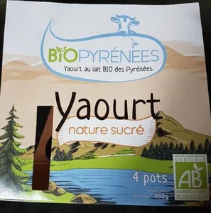 Yaourt nature sucré