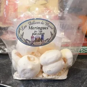 Meringues parfum passion