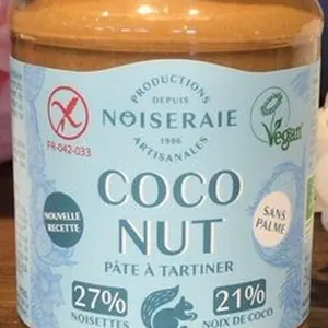 Pâte à tartiner coconut