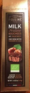 Milk praline bouchees