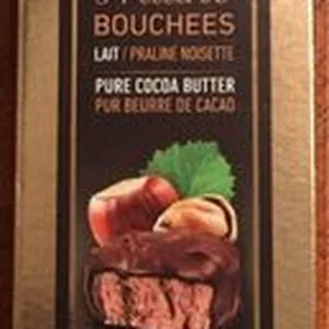 Milk praline bouchees