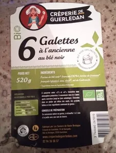 Galettes à l'ancienne bio