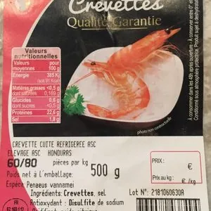 Crevette Cuite Réfrigérée