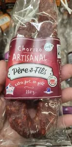 Chorizo artisanal père et fils
