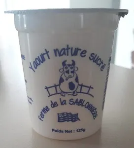 Yaourt nature sucré