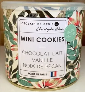 Mini cookies - Chocolat lait vanille noix de pécan