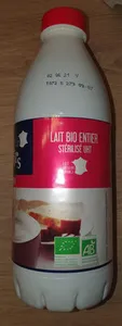 Lait Entier UHT Sterilise 1L Lait Plaisir