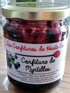 Confiture de myrtilles