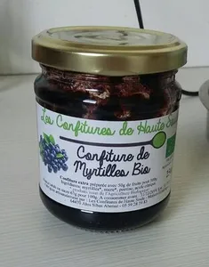 Confiture de Myrtilles Bio
