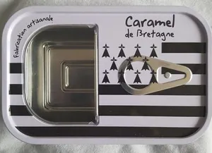 Caramel papillote au beurre salé et au sel de Guérande