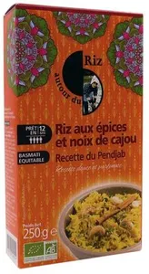 Riz aux Épices et Noix de Cajou