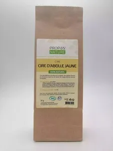 Cire d'abeille jaune BIO