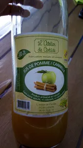 Jus de pomme canelle