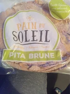 Pain du soleil Pita brune