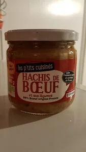 Hachis de Boeuf et ses légumes
