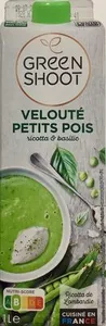 Velouté petits pois, ricotta & basilic