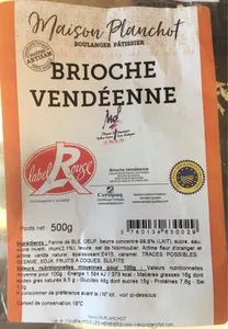 Brioche vendéenne