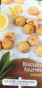 Biscuits fourres citron