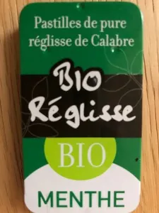 Pastilles de pure réglisse de Calabre