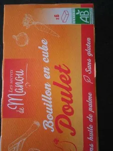 Bouillon poulet en cube
