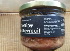 Terrine de chevreuil