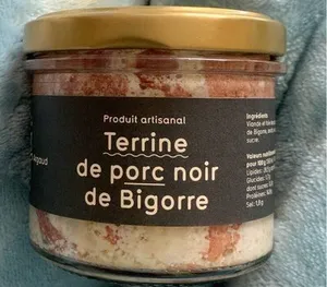 Terrine de porc noir de bigorre
