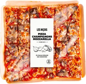 Pizza champignons mozzarella - 24 toasts