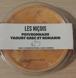 Poivronnade Yaourt Grec et Romarin