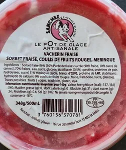 Vacherin fraise
