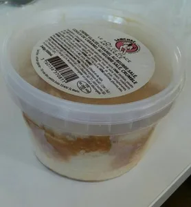 Crème glacée caramel au beurre salé, coulis de caramel