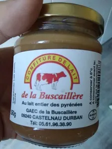 Confiture de lait de la Buscaillere