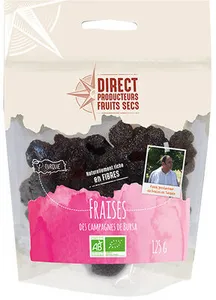 Fraises séchées moelleuses