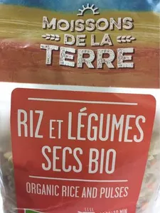Mélange de Riz et Légumes Secs