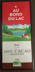 100% cacao dégustation Noir