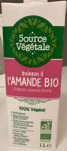 Boisson à l'amande bio