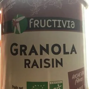 Granola raisin