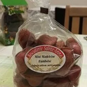 Mini madeleine framboise