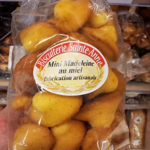 Mini madeleine au miel