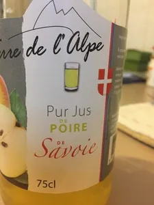 Pur jus de poire de Savoie