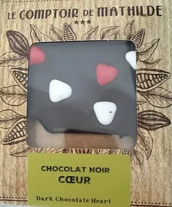 Chocolat noir coeur