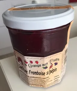 Confiture framboise sans pepin