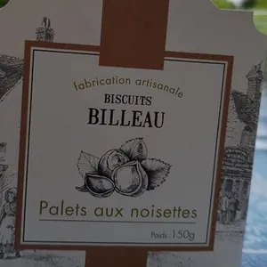 Palets aux noisettes